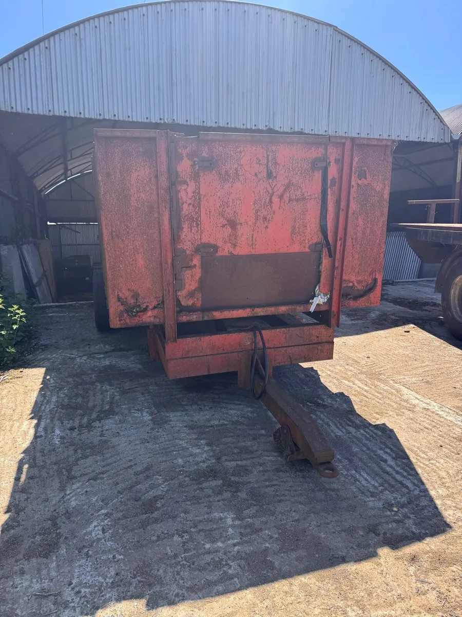 Tipping trailer - 12ft x 7ft - (no vat) - Image 4