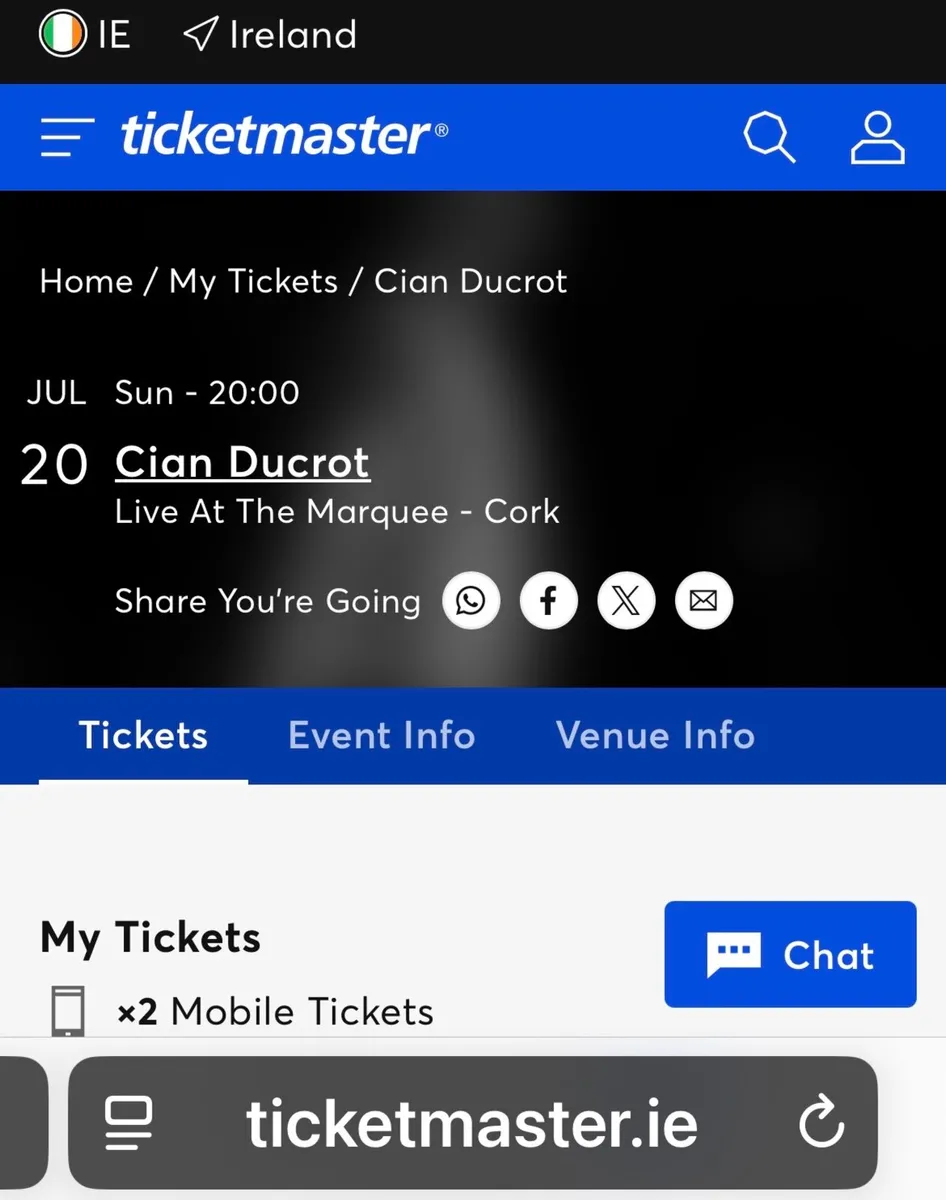 Cian Ducrot live at marquee 20/7 - Image 2