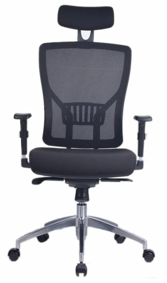 New Executive Desk, Side Unit & Premium Chair - Image 4