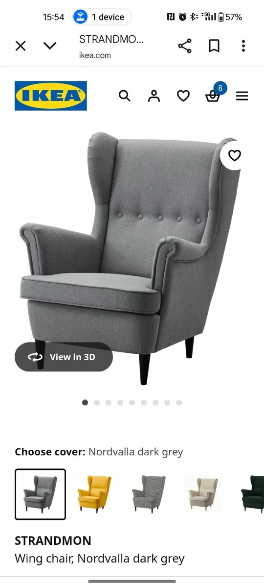 Ikea Armchair cover - Image 1