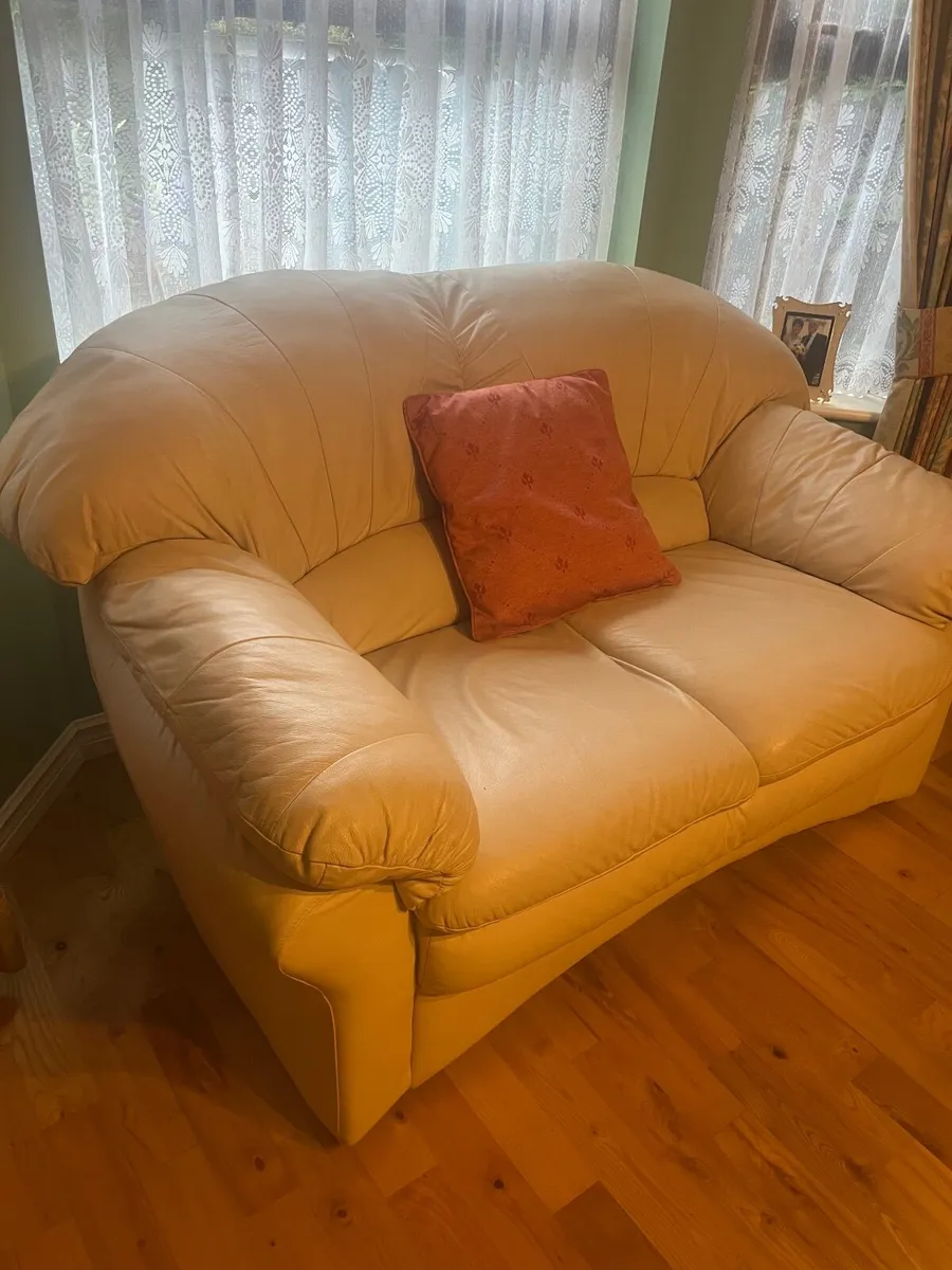 leather couch - Image 1