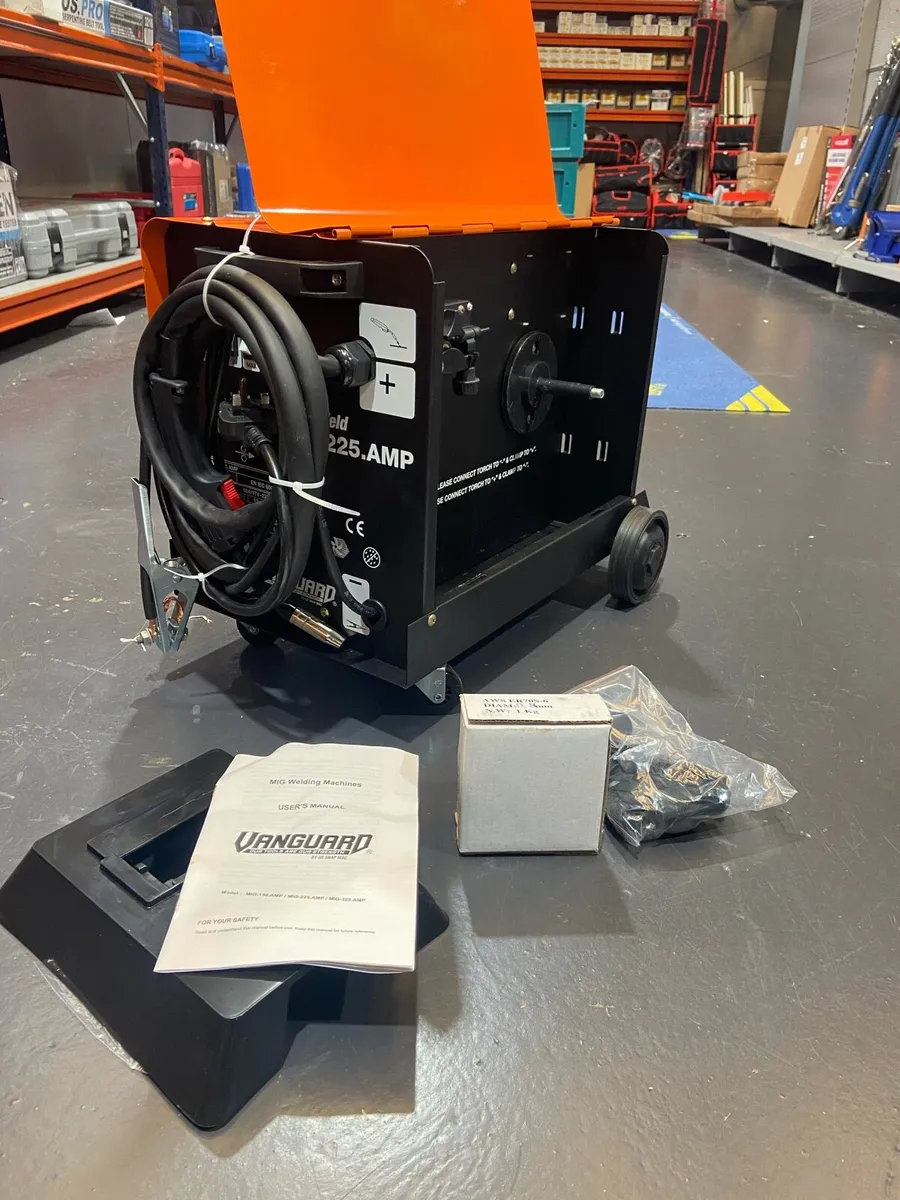 Vanguard 225 amp gas and gasless MIG 2in1 - Image 4