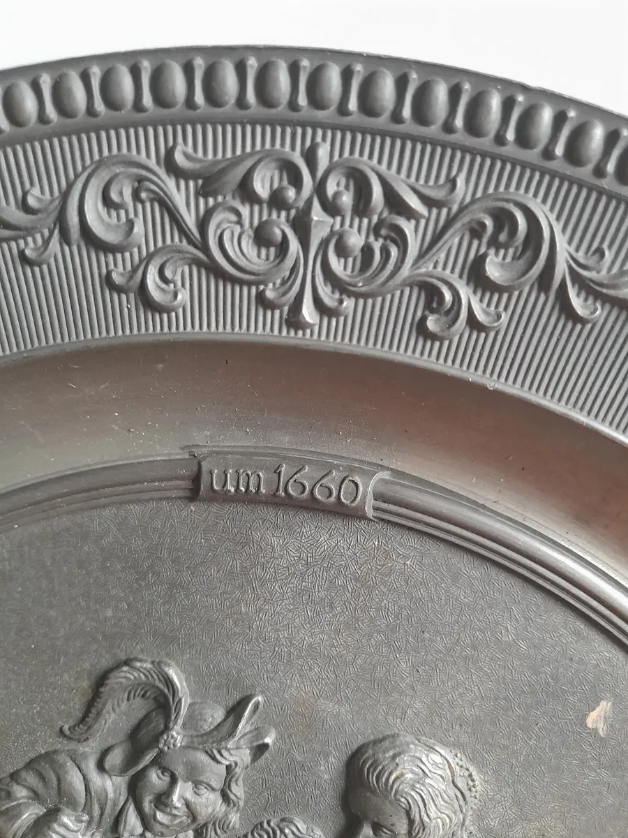 Vintage Pewter Wall Plate - Image 4