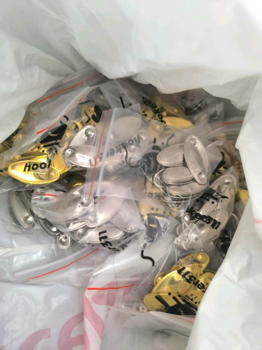 Lure making stuff and spinner blades/wires - Image 1