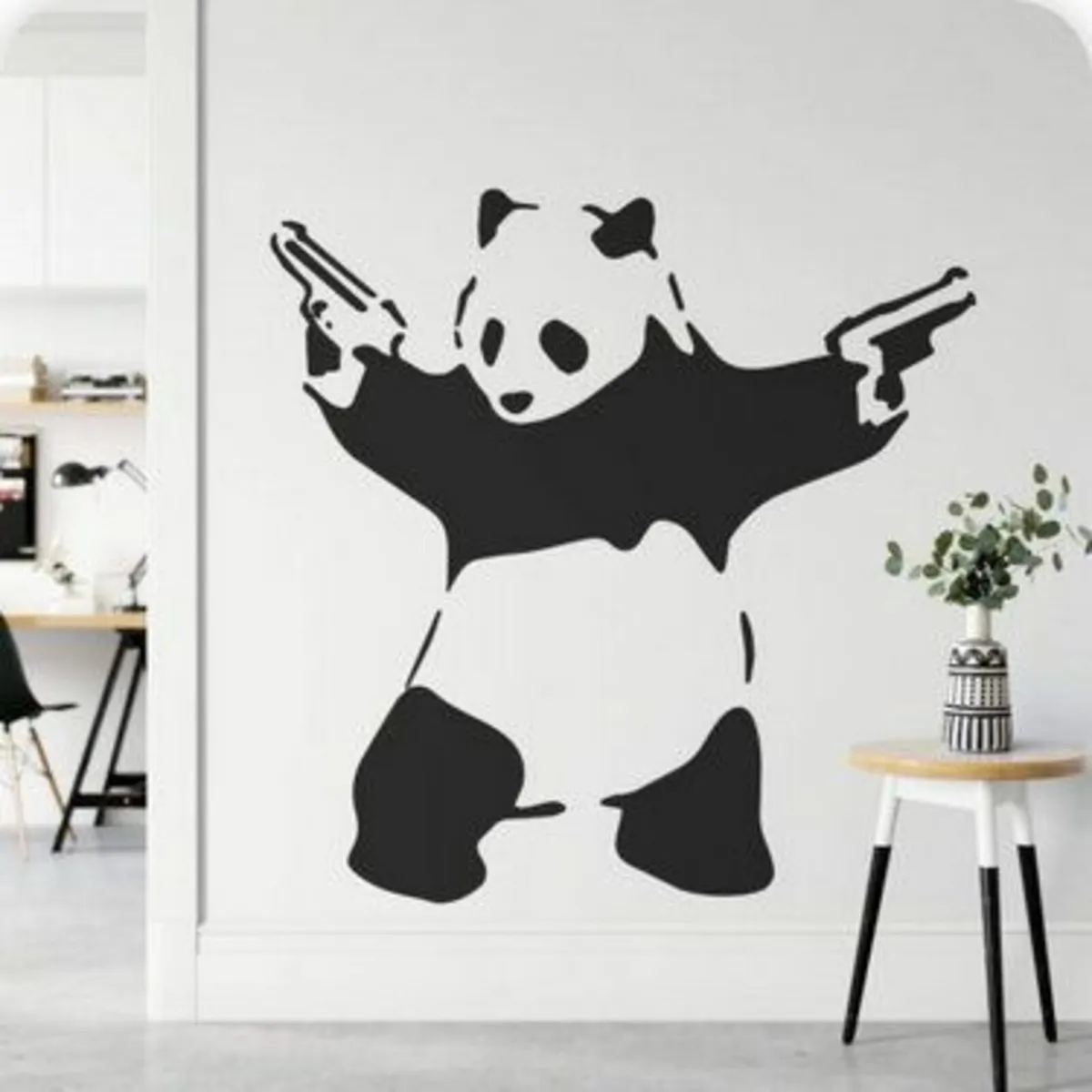 BNIB 'Banksy' Wall Art - Image 1