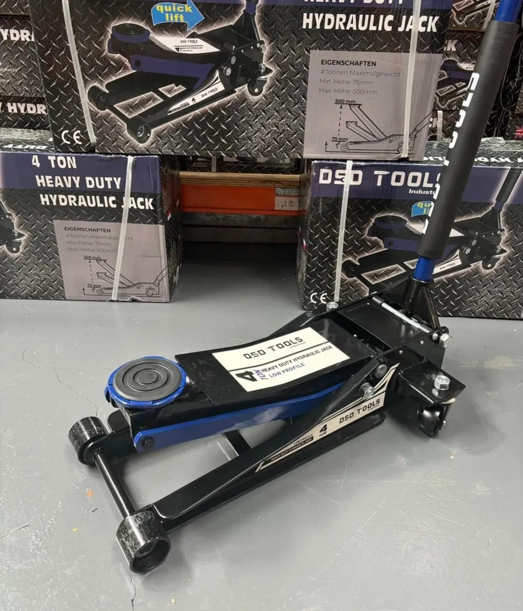 4 ton low profile trolley jacks - Image 2