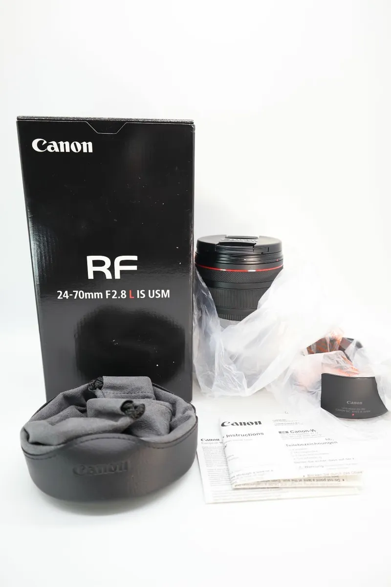 CANON RF 24-70mm F2.8L IS USM LENS #0482 - Image 1