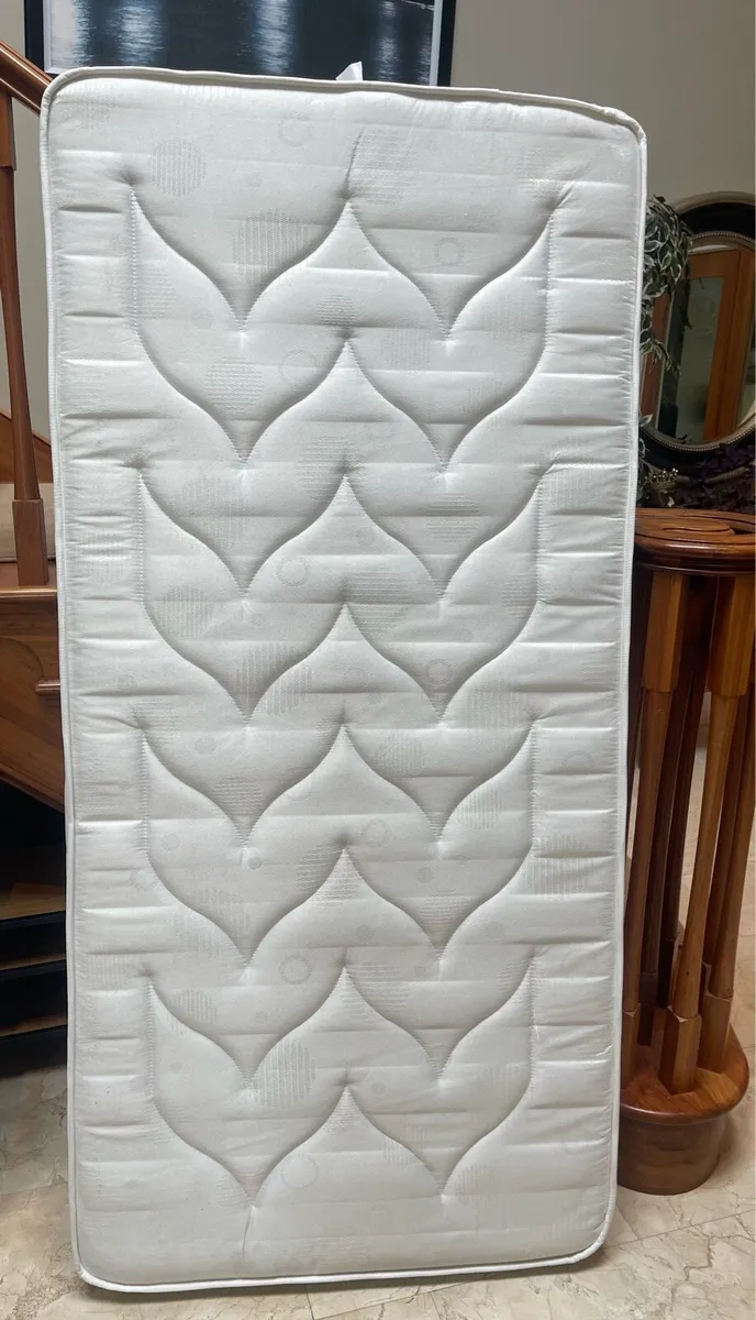 2 x Premium Quality Thick Clean Single Mattresses - Image 2
