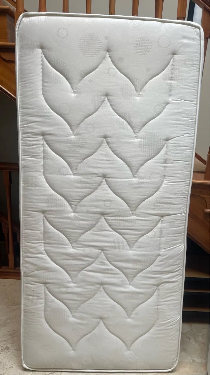 2 x Premium Quality Thick Clean Single Mattresses - Image 4
