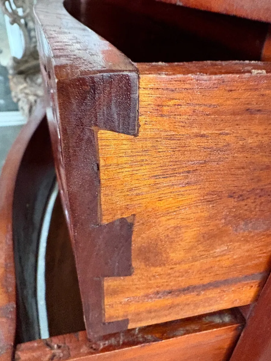 Solid Mahogany Bedside Cabinets - Image 3