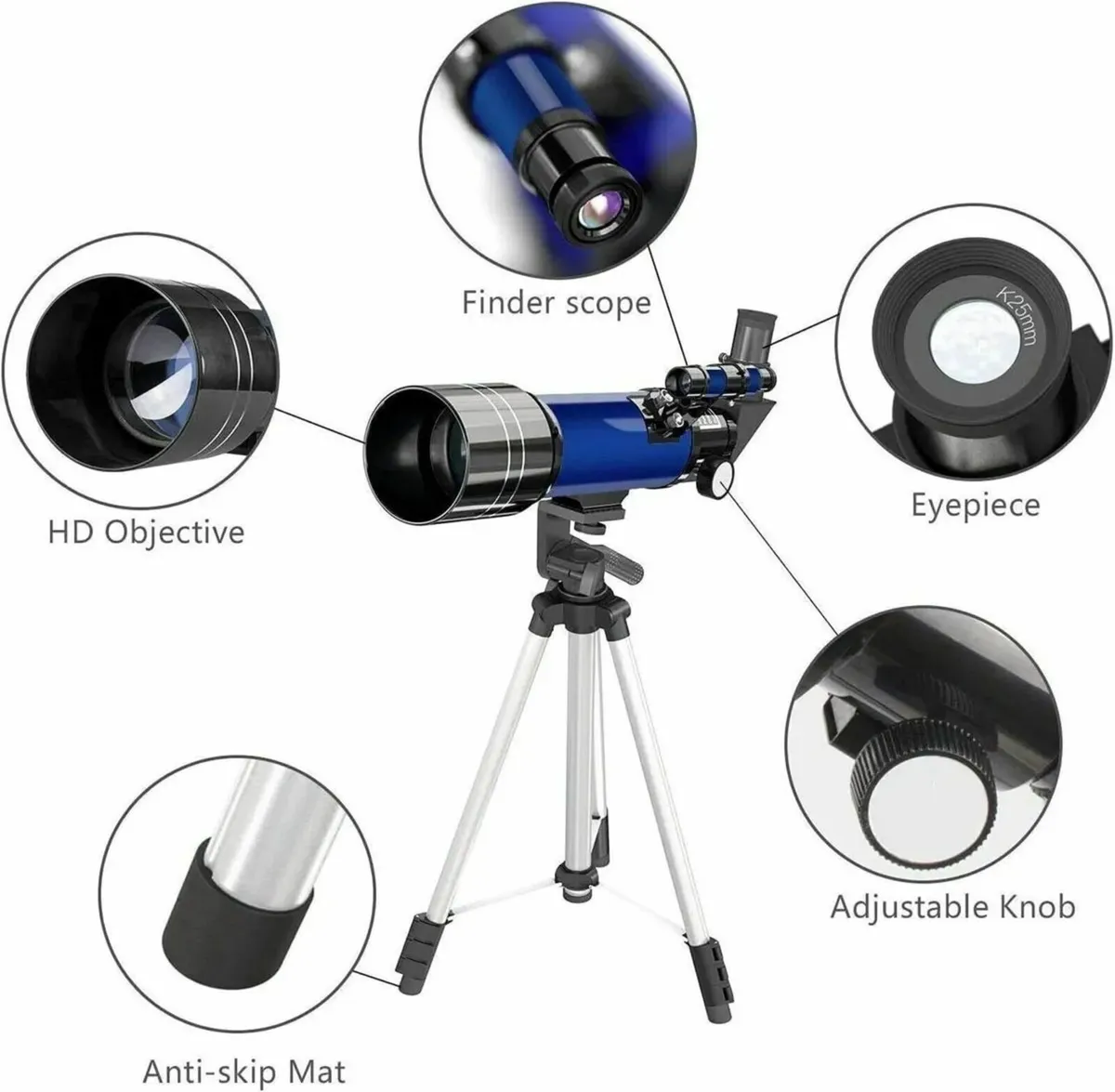 Refractor Telescope Telescope for Kids 70mm - Image 4