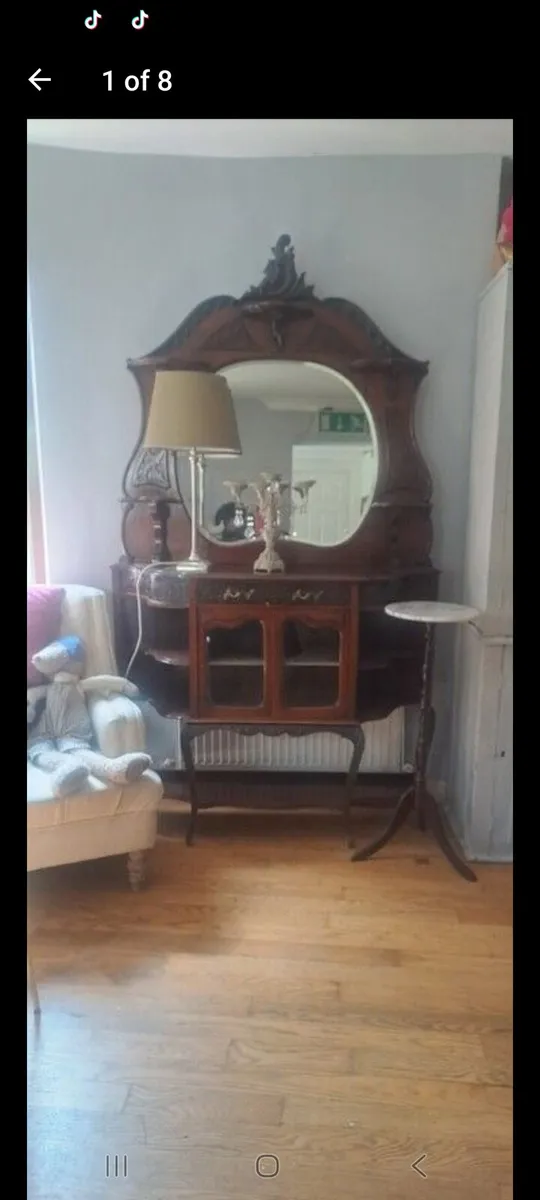 VICTORIAN FRENCH STYLE SIDEBOARD - Image 1