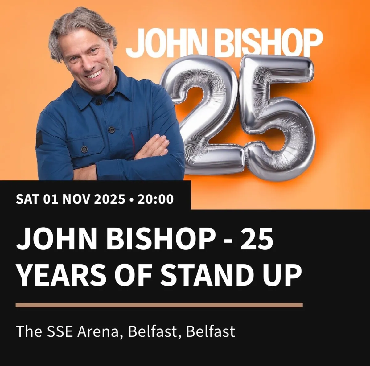 2X John Bishop Tickets