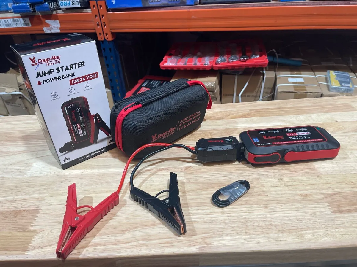 MINI SNAPMAC 12/24VOLT JUMP PACKS - Image 2