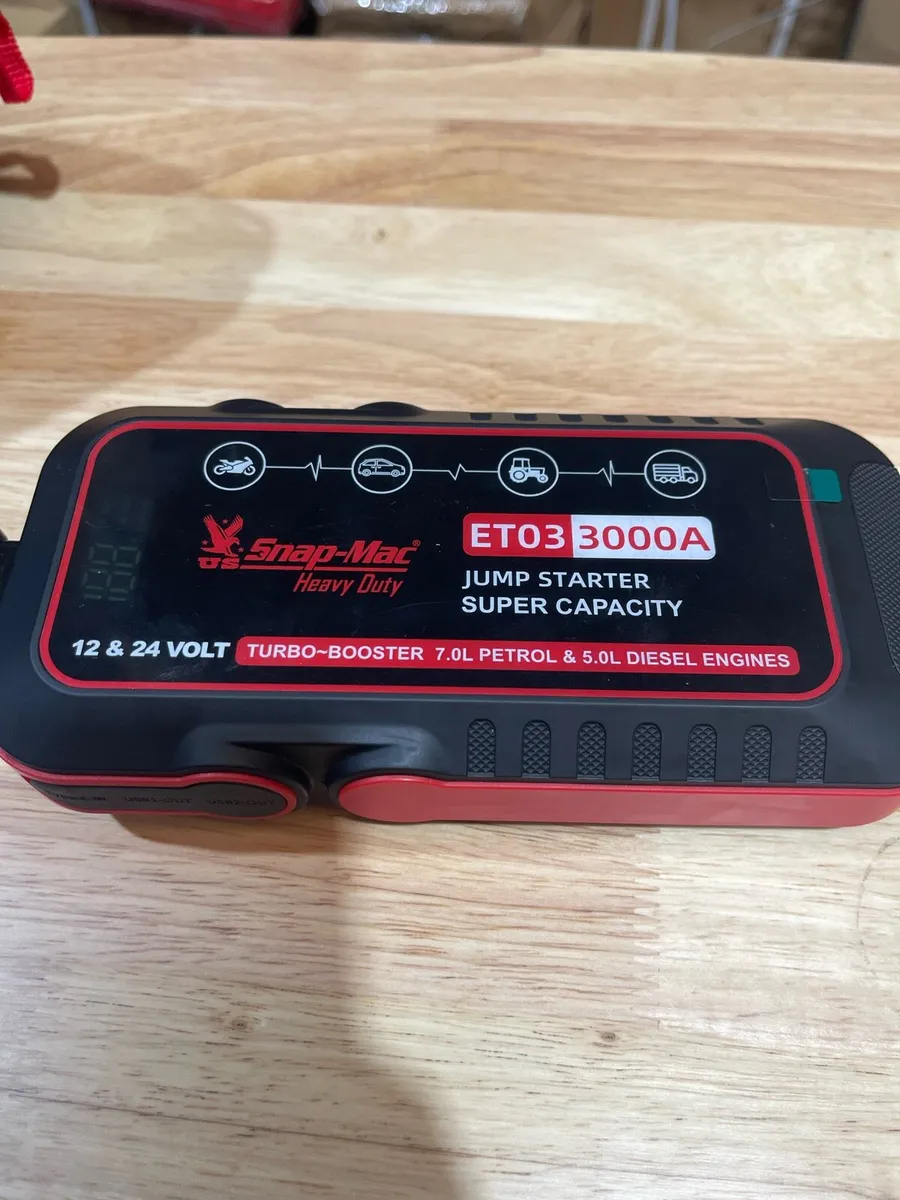 MINI SNAPMAC 12/24VOLT JUMP PACKS - Image 3