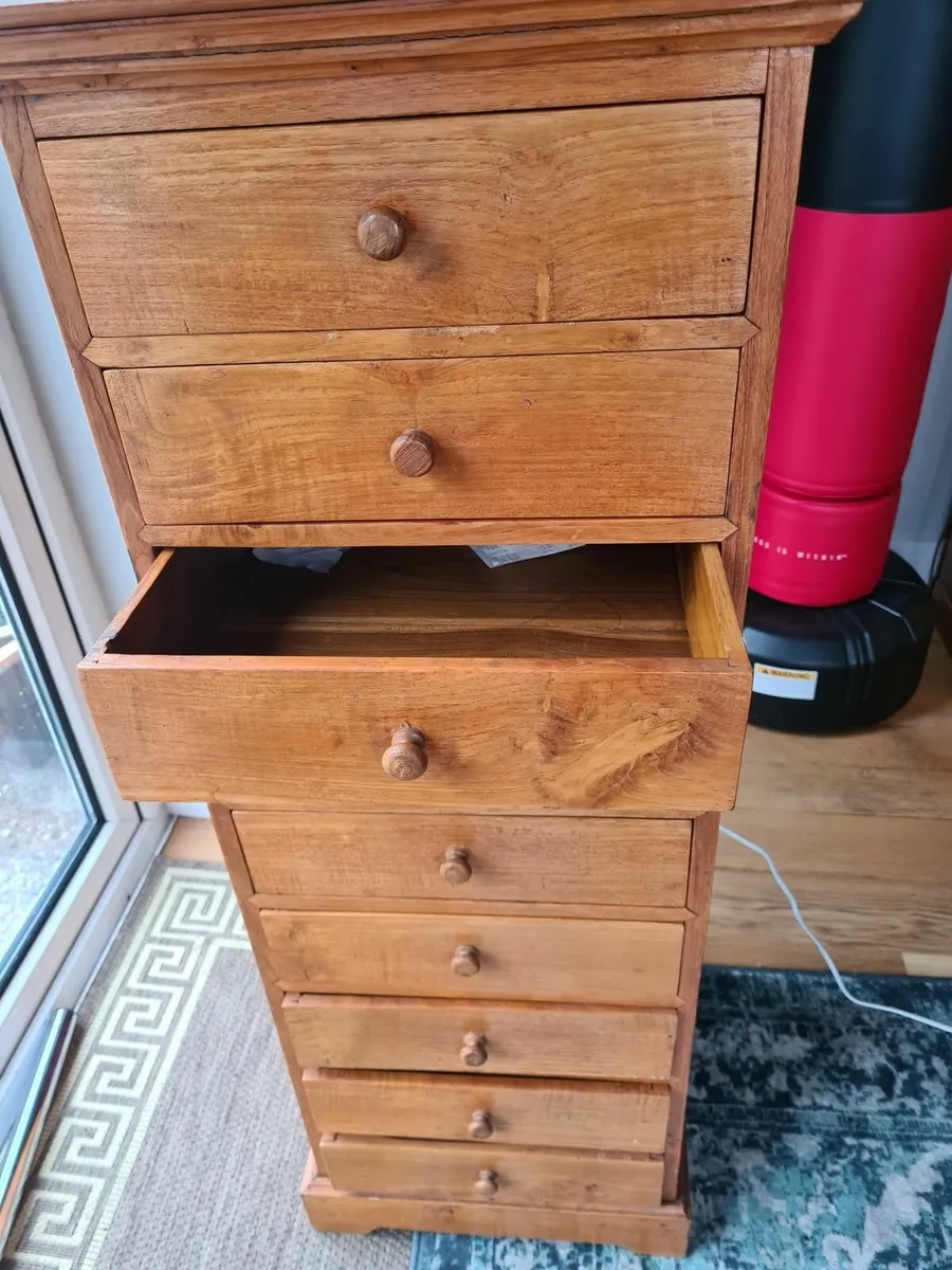 Bespoke teak TALL BOY - Image 3