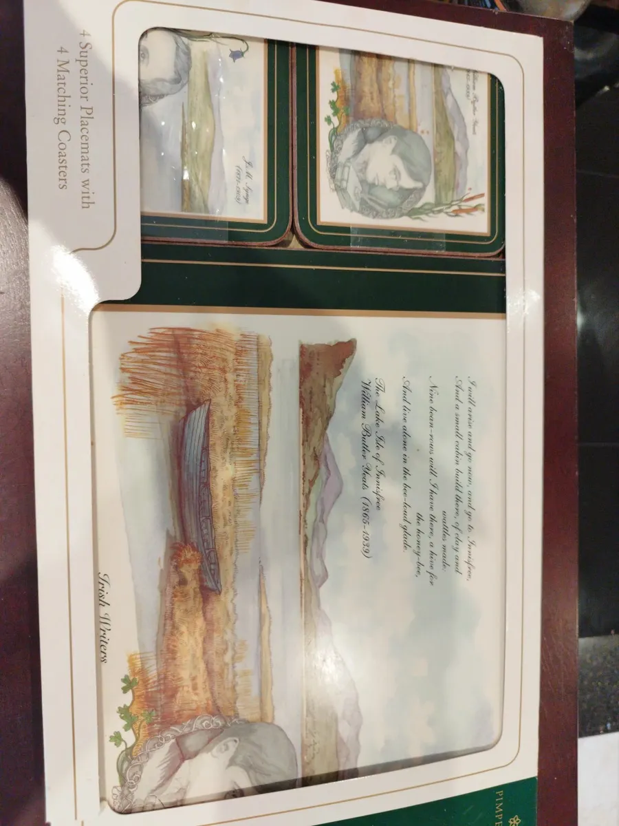 Placemats and coaster set