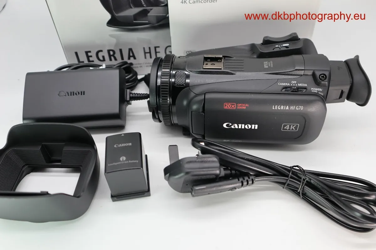 CANON LEGRIA HF G70 4K CAMCORDER (#0501) - Image 3