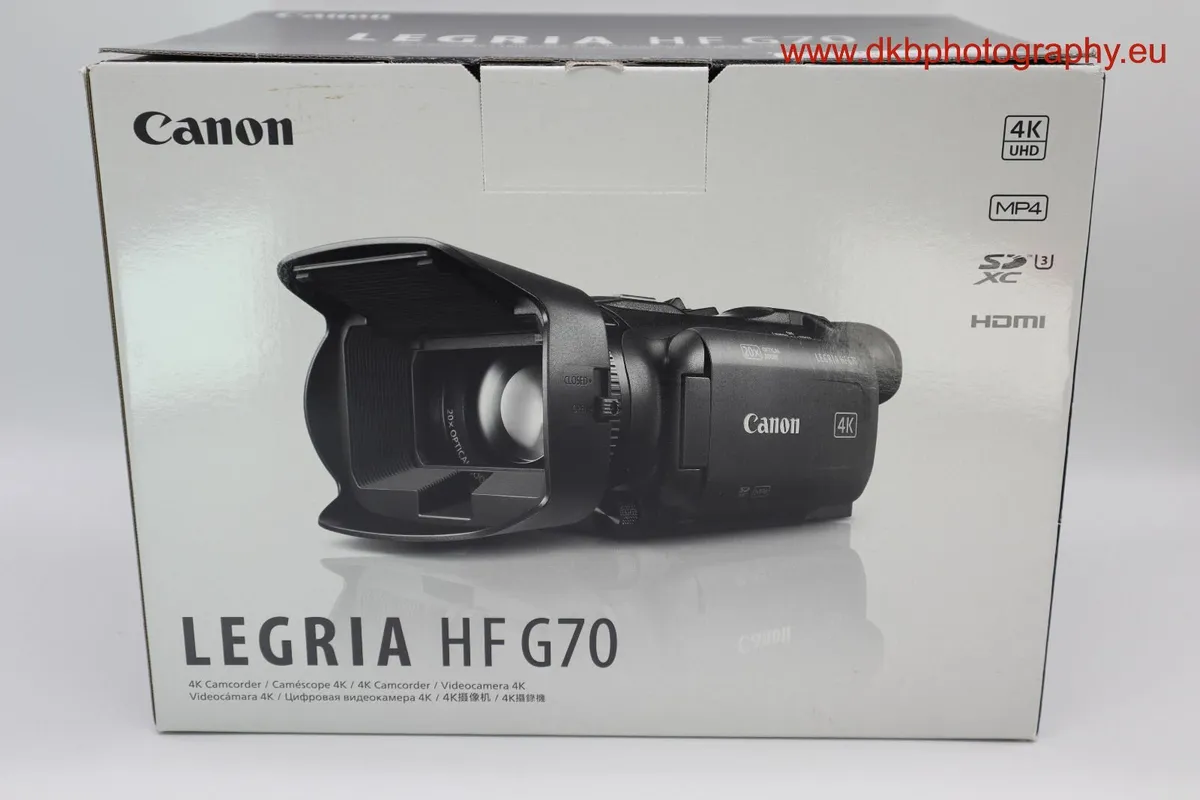 CANON LEGRIA HF G70 4K CAMCORDER (#0501) - Image 1