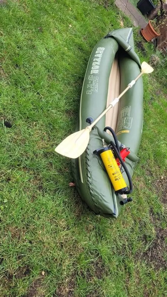 Inflatinle kayak. - Image 3
