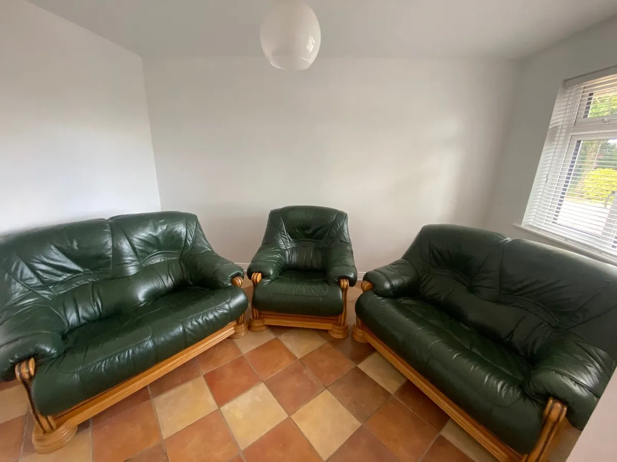 Leather couch