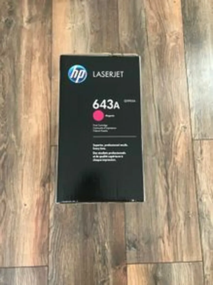 HP 643A Magenta LaserJet Toner Cartridge Q5953A