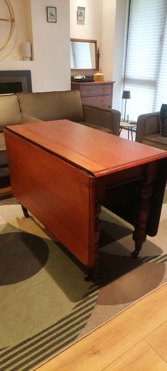 Victorian Drop Leaf Table - Image 1