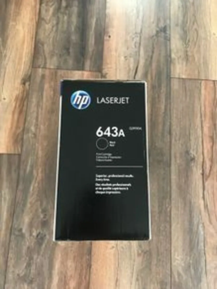 HP 643A (Q5950A) black toner (original HP)