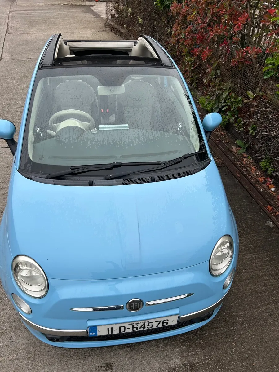Fiat 500 c Automatic /Convertible 1.2 petrol - Image 4