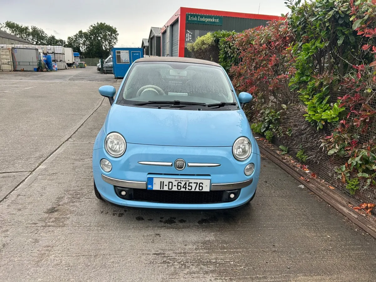 Fiat 500 c Automatic /Convertible 1.2 petrol - Image 1