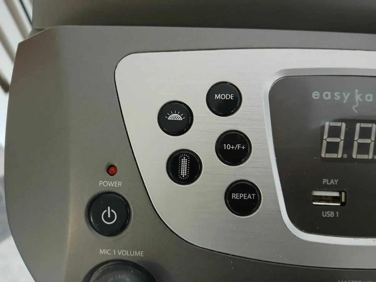 Karaoke Bluetooth Karaoke System with Lights - Image 4