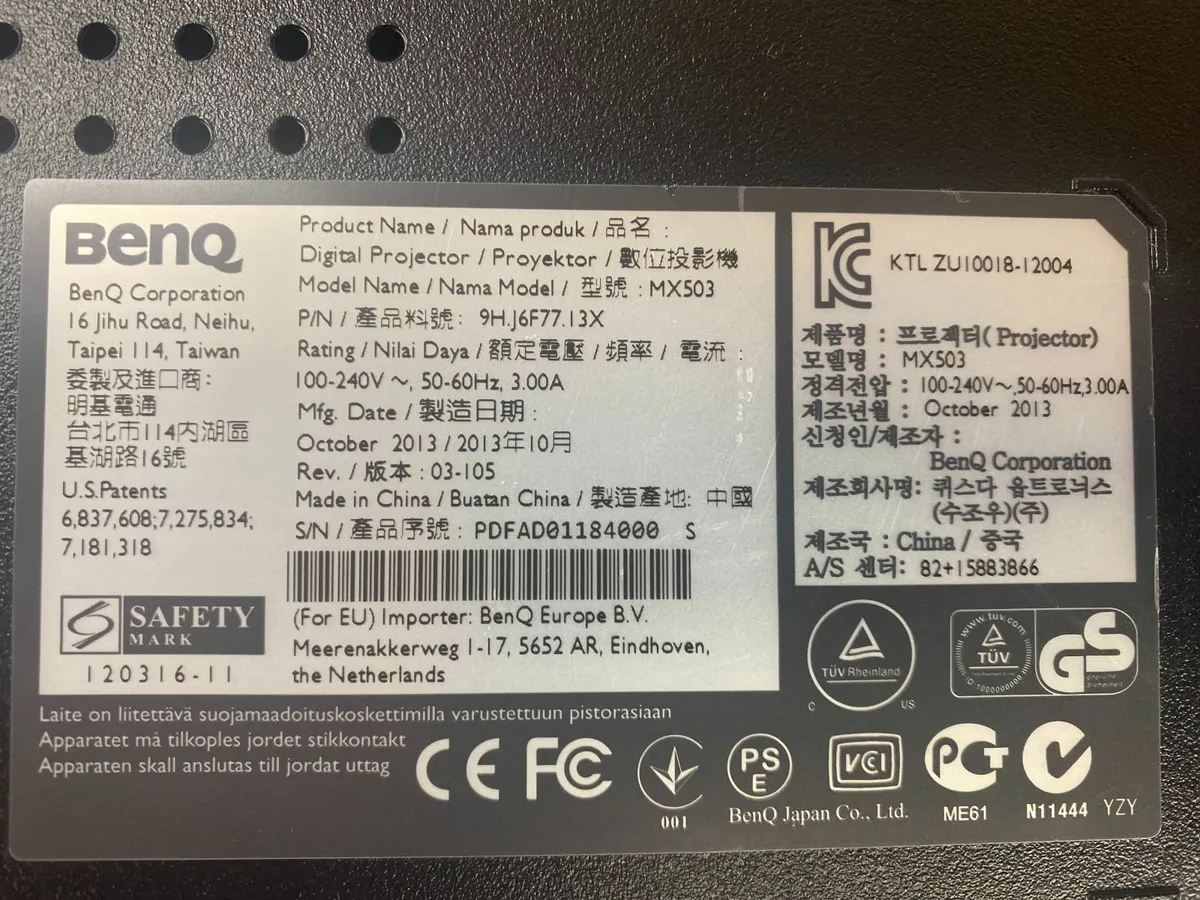 Title: Selling 2 Benq projectors MX 503, 2700 lume - Image 3