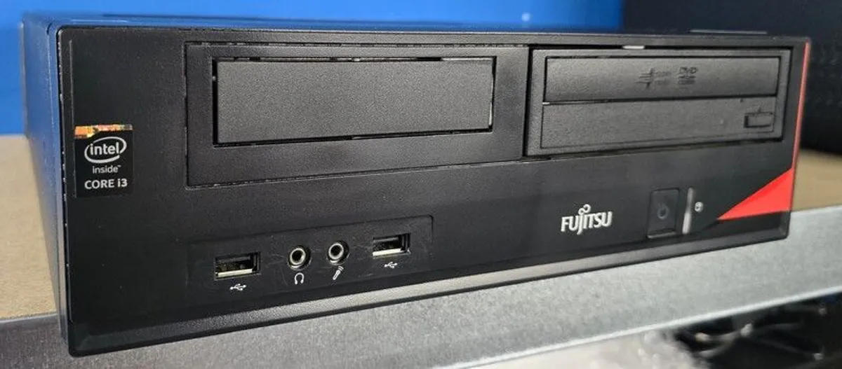Fujitsu Esprimo E420 PC Workstation | Intel i3 | 8GB RAM | SSD | Wi Fi | Win 10 Pro - Image 1