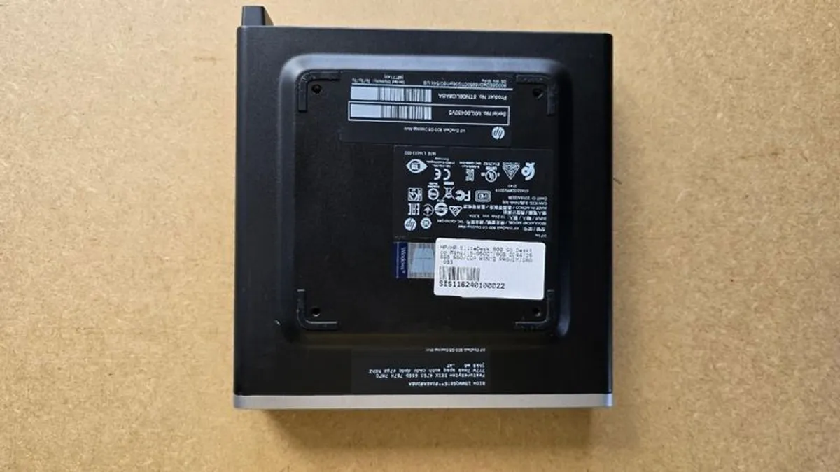 Hp 800 G5 Microslim | Intel I5-9500t | 8gb Ram | 240 Ssd | Win 10 Pro - Image 4