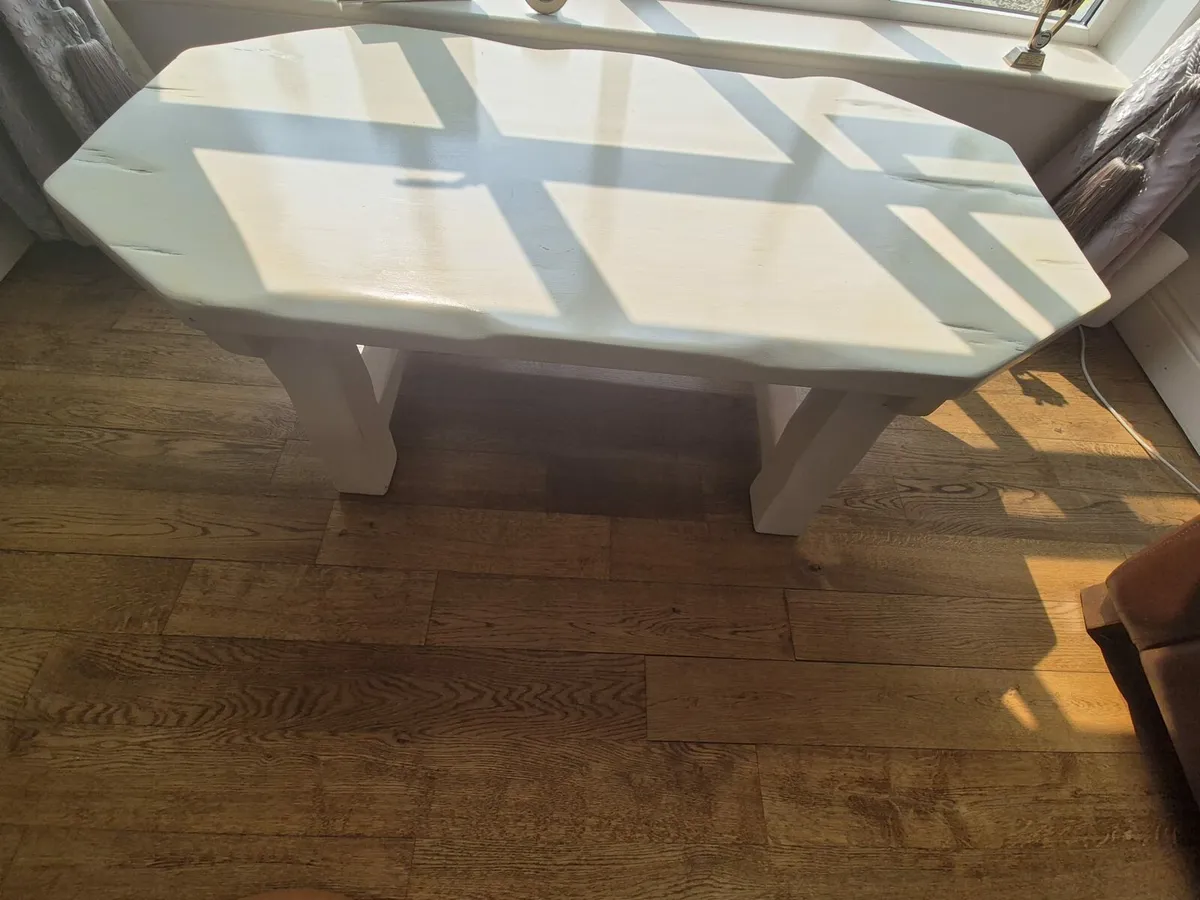 Cream Coffee Table - Image 1