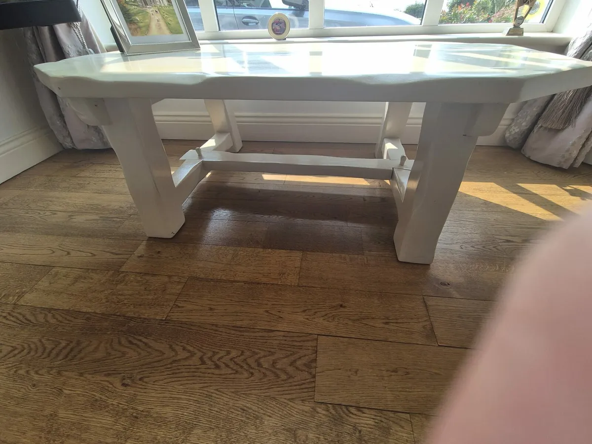 Cream Coffee Table - Image 2