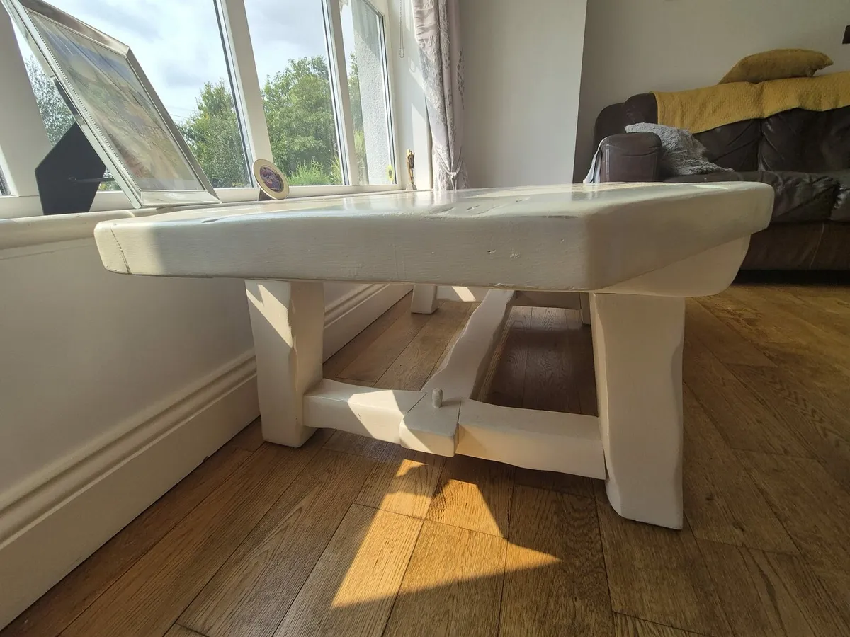 Cream Coffee Table - Image 4