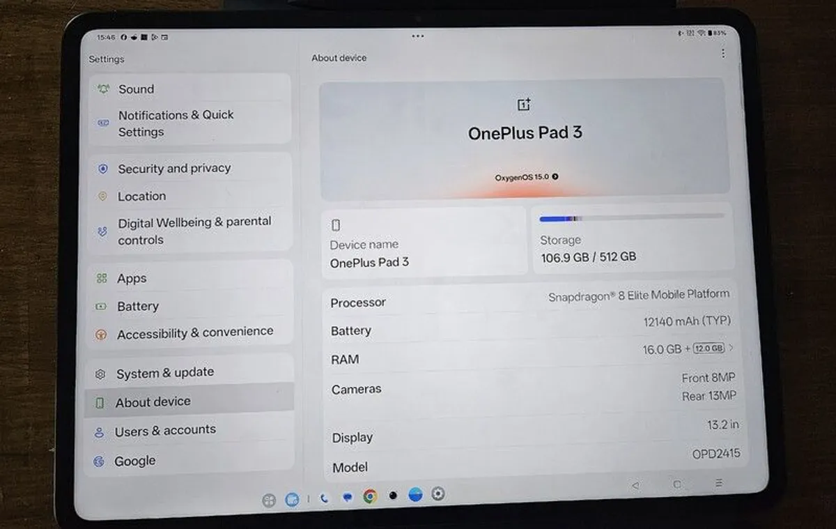 OnePlus Pad 3 Bundle - Image 1