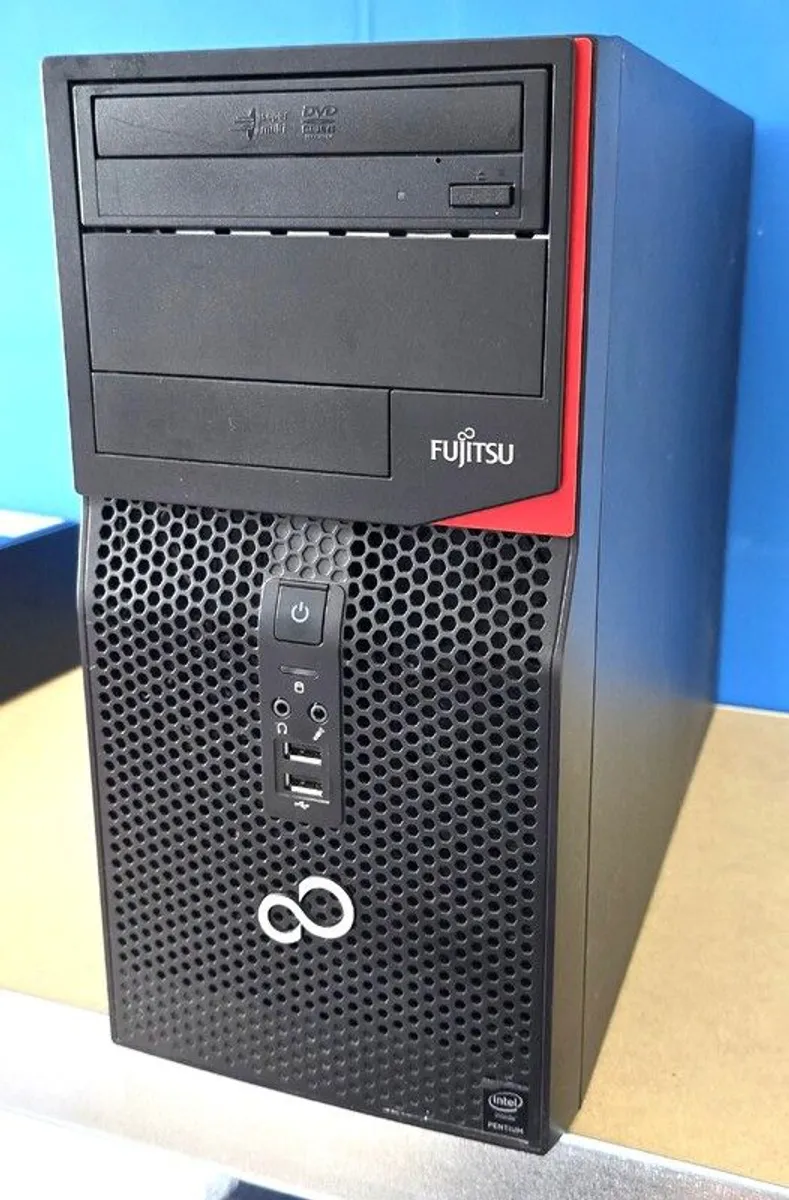 Fujitsu Esprimo P420 PC Workstation | INTEL | 8GB RAM | 250GB SSD | Wi Fi | Win 10 Pro - Image 1