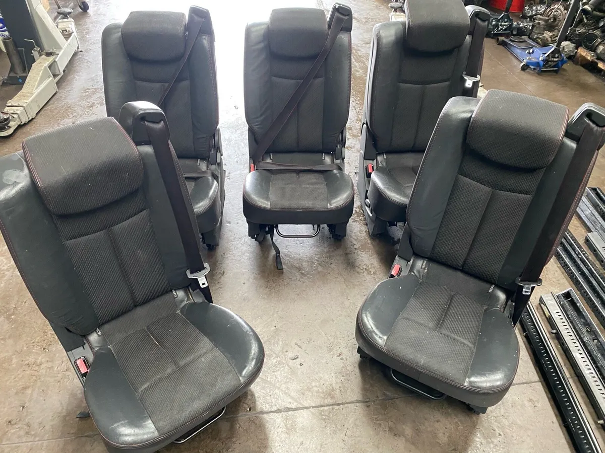 Seats with rails for camper van project - Image 3