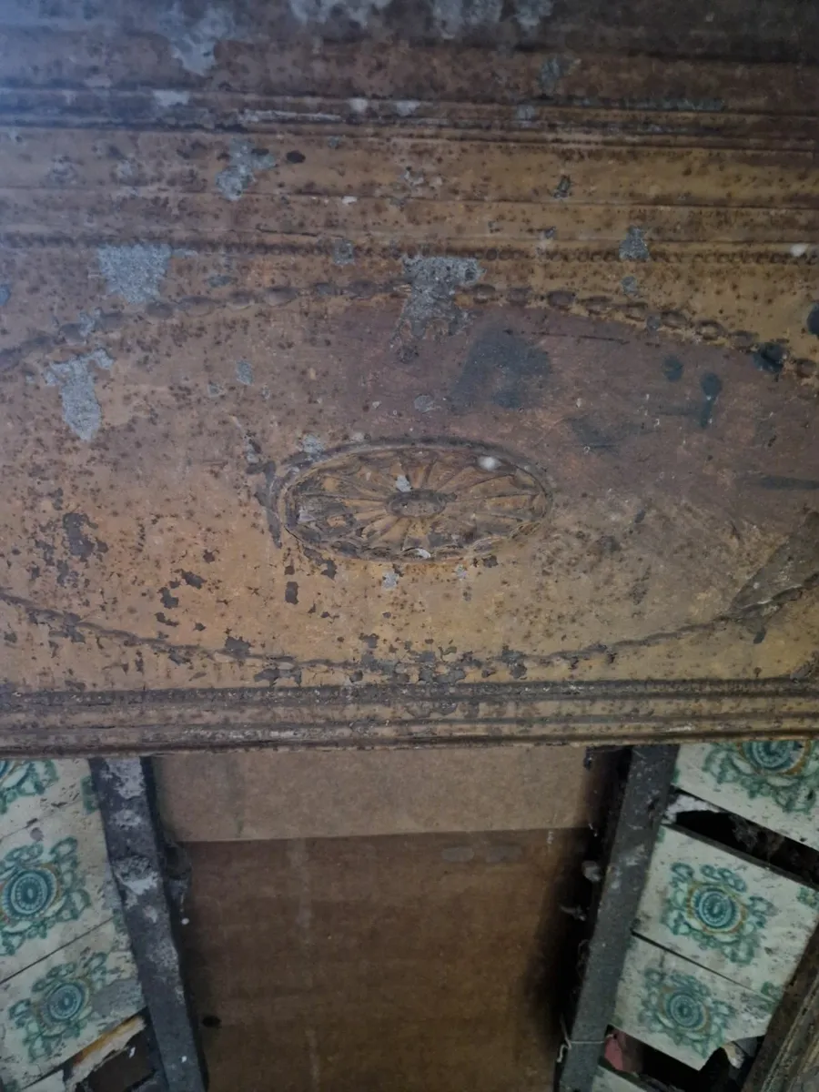 Vintage Cast Iron Fire Place - Image 4