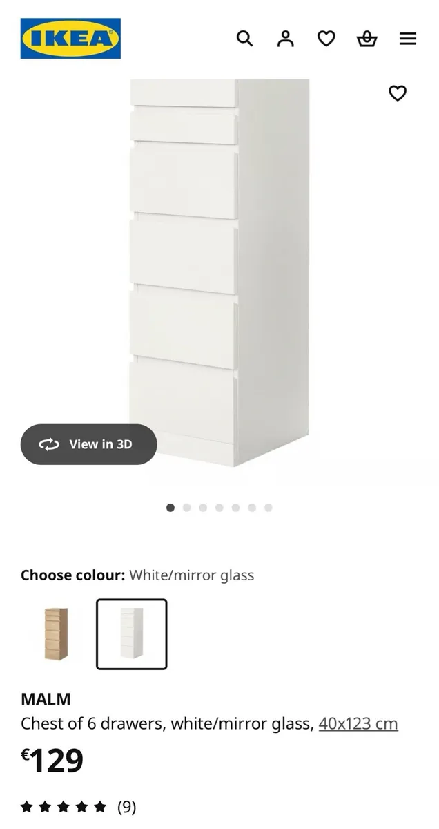 IKEA Malm Chest of Drawers - Image 4