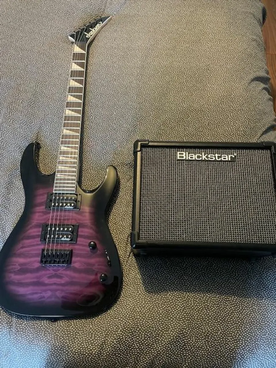 Electric Guitar Bundle - Jackson + Blackstar Amp - Image 1