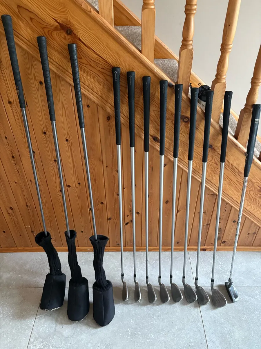 Left Handed Full Set Taylormade RAC Graphite Irons - Image 1