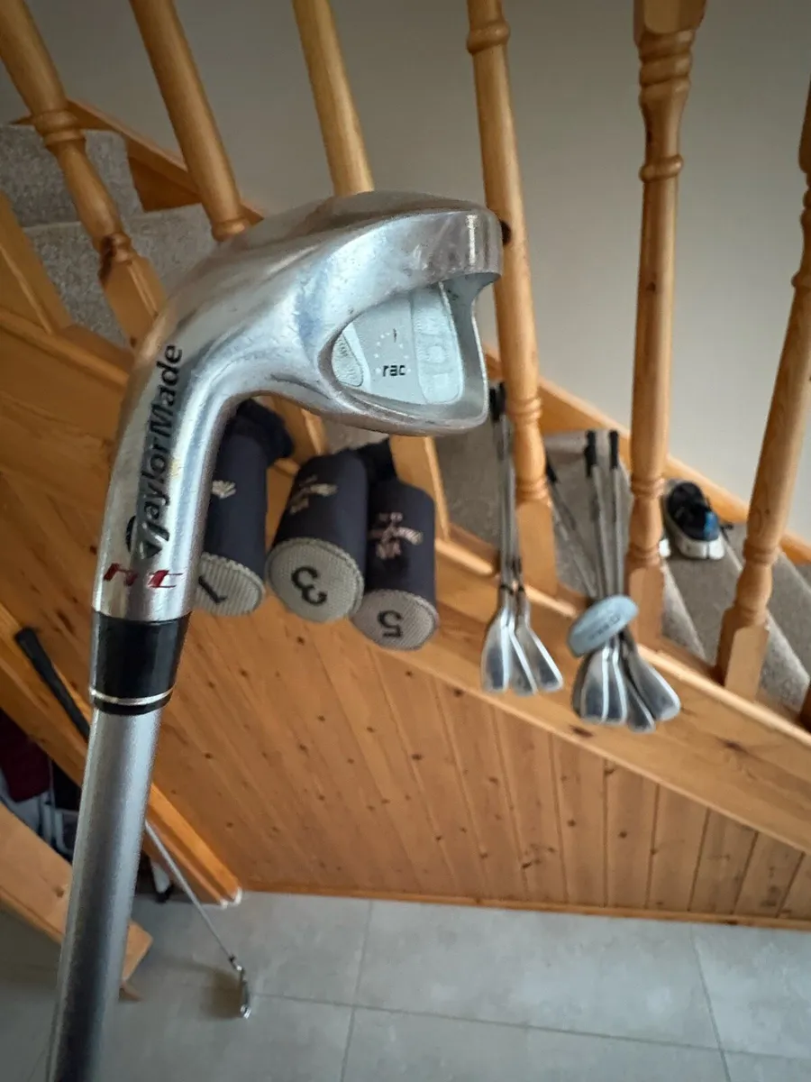 Left Handed Full Set Taylormade RAC Graphite Irons - Image 4