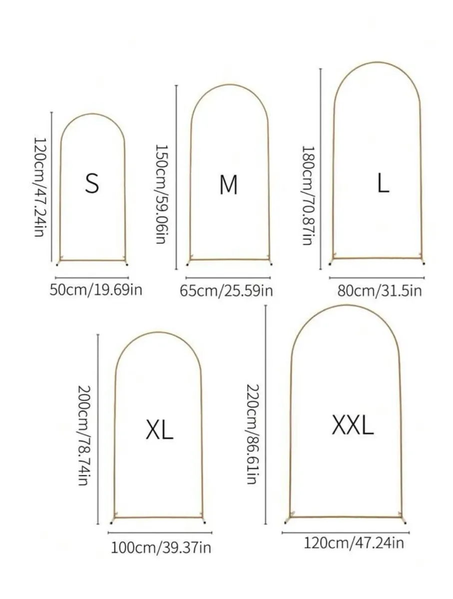 XXL Wedding Birthday Flower/Balloon Arch + Cover - Image 2
