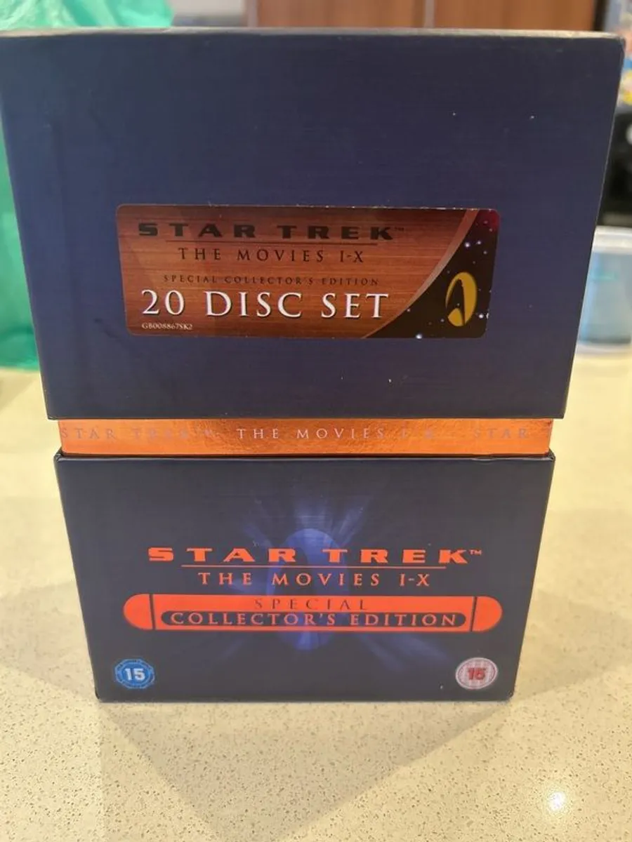 Star Trek Dvd box set (Movies I -X) Collectors Edition - Image 2