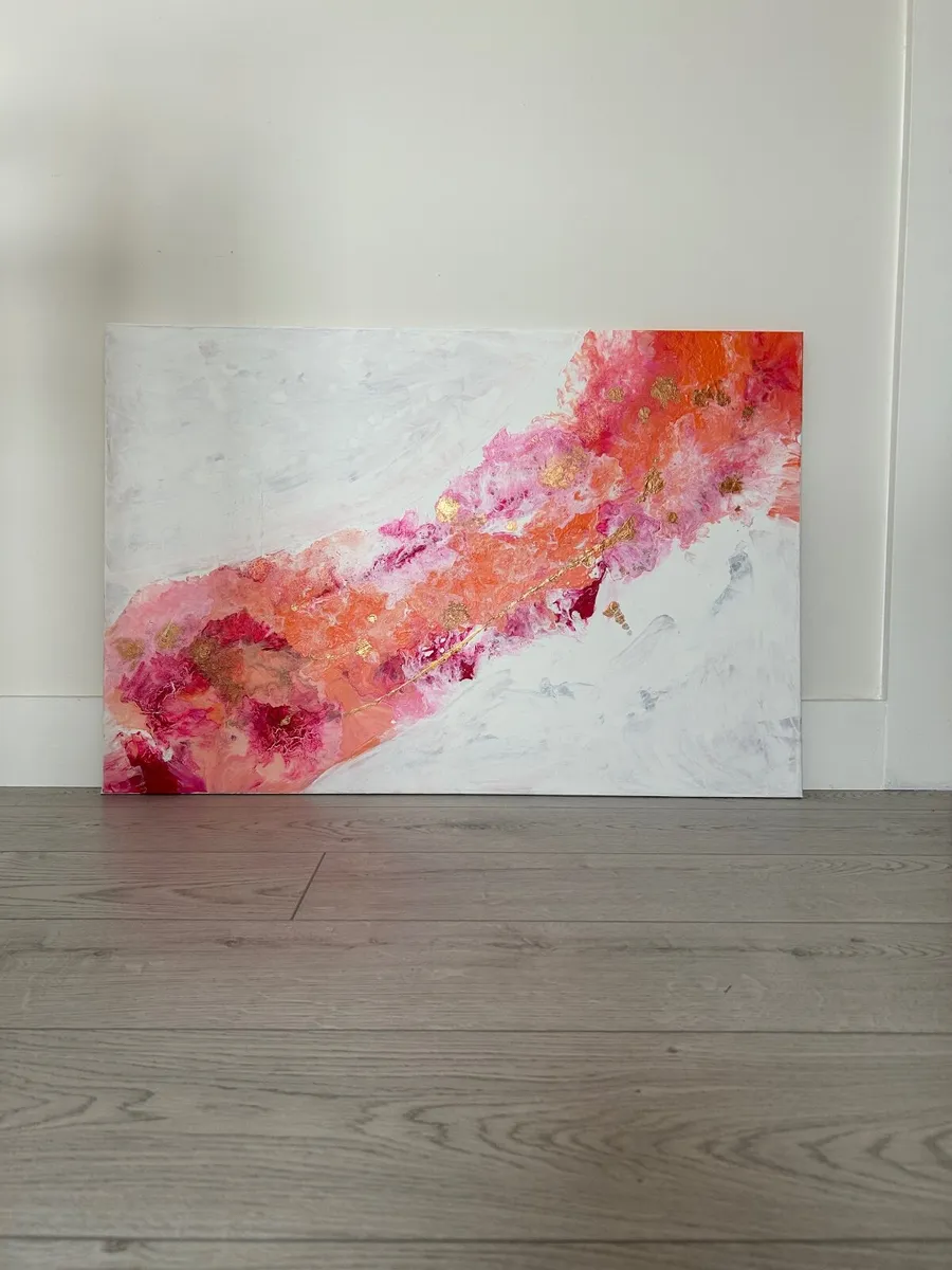 Large abstract painting - Image 1