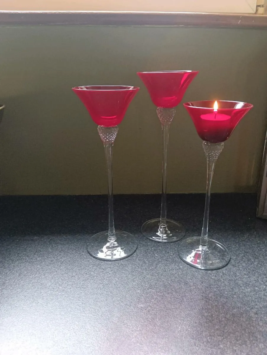 Beautiful candle holders - Image 1