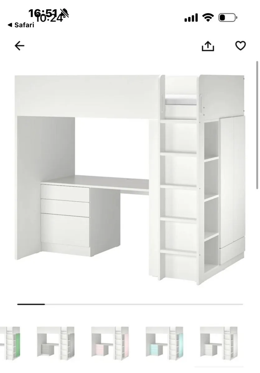 Bunk bed from ikea (smastad) - Image 3